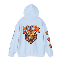Load image into Gallery viewer, You Understand Critical Knowledge (YUCK) Tiger Style II | Unisex Heavy Blend™ Hooded Sweatshirt