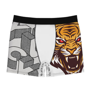 You Understand Critical Knowledge (YUCK) Tiger Style-Traditional Logo Design Crossover | Men's Boxer Briefs (AOP)