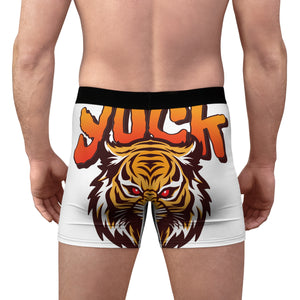 You Understand Critical Knowledge (YUCK) Tiger Style-Traditional Logo Design Crossover | Men's Boxer Briefs (AOP)